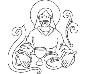 Stickserie - Moments with Jesus Schaf